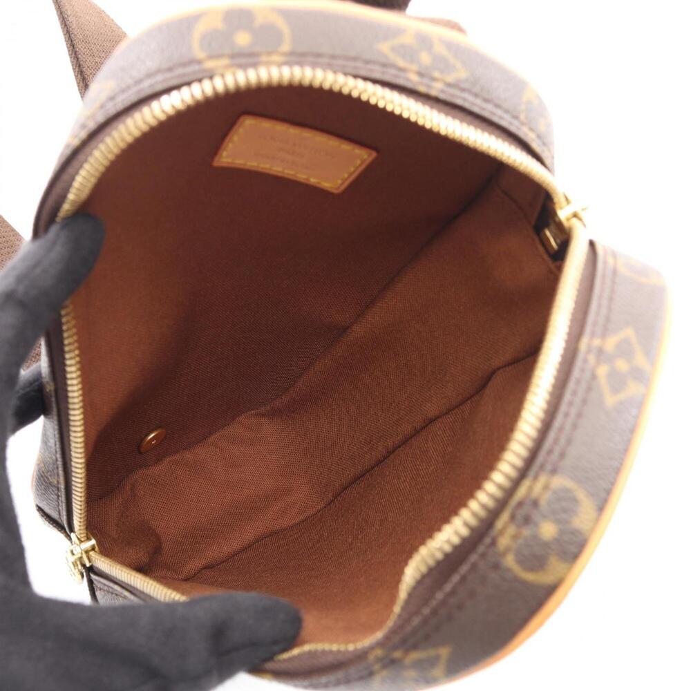 LOUIS VUITTON Authentic Brown Monogram Leather Pochette Fanny Pack - Picture 3 of 8